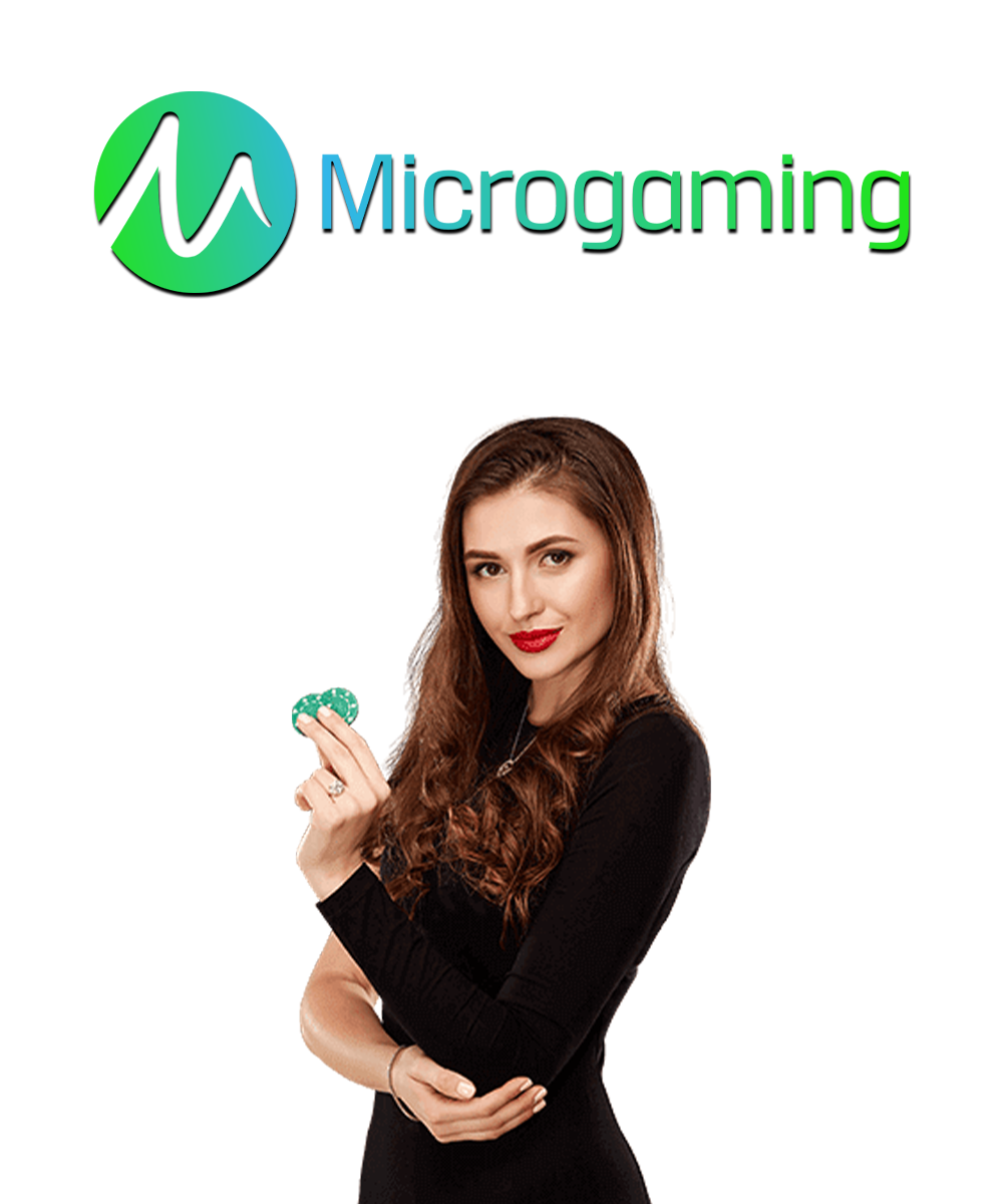 โลโก้ค่ายเกม Microgaming - ไมโครเกมมิ่ง