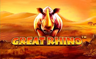 โลโก้เกม Great Rhino - แรดผู้ยิ่งใหญ่