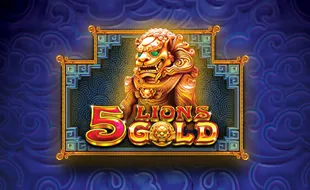 โลโก้เกม 5 Lions Gold - 5 สิงโตทอง