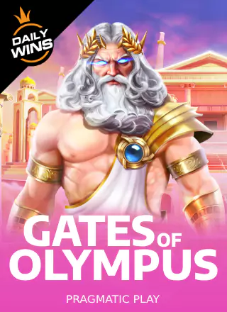 โลโก้เกม Gates of Olympus - เทพเจ้าซูส