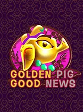 โลโก้เกม GOLDEN PIG GOOD NEWS - ข่าวดีหมูทอง