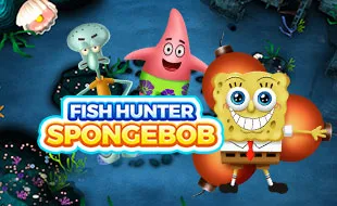 โลโก้เกม Fish Hunter Spongebob - ยิงปลาสพันจ์บ็อบ