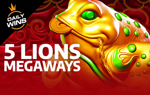 โลโก้เกม 5 Lions Megaways - 5 สิงโต Megaways
