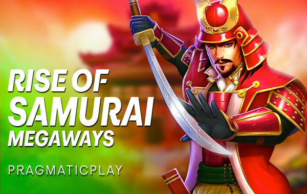 โลโก้เกม Rise of Samurai Megaways - การเพิ่มขึ้นของ Samurai Megaways