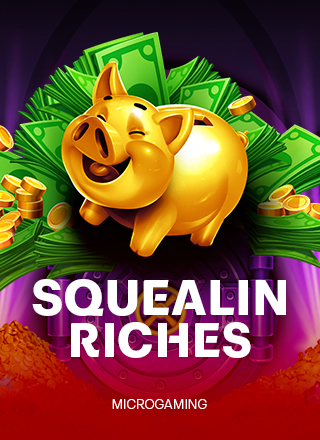 โลโก้เกม Squealin' Riches - Squealin' ร่ำรวย
