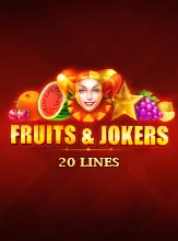 โลโก้เกม Fruits & Jokers: 20 lines - ผลไม้และโจ๊กเกอร์ 20ไลน์