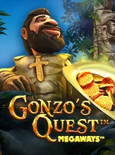 โลโก้เกม Gonzo's Quest Megaways - Quest Megaways ของ Gonzo