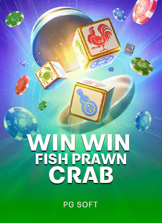 โลโก้เกม Win Win Fish Prawn Crab - น้ำเต้าปูปลา