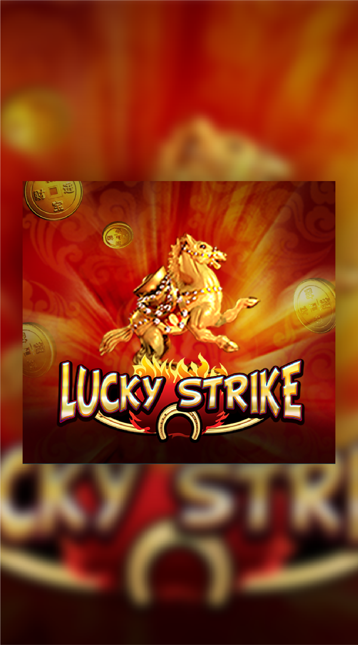 โลโก้เกม Lucky Strike - โชคดีอย่างแรง