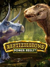 โลโก้เกม Reptizillions Power Reels DNT - แร็ปทิซิลเลี่ยน พาวเวอร์รีล