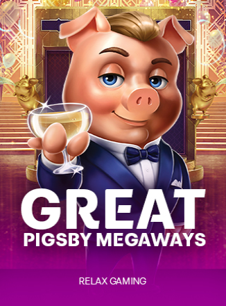โลโก้เกม Great Pigsby Megaways - Great Pigsโดย Megaways