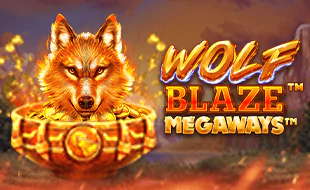 โลโก้เกม Wolf Blaze Megaways - วูฟบลาสเมก้าเวย์