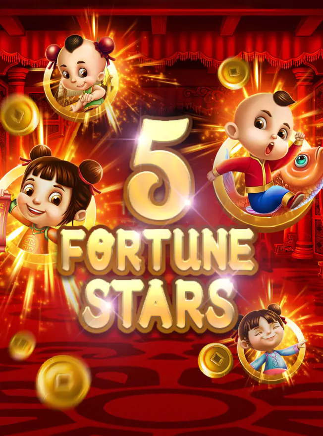 โลโก้เกม 5 Fortune Stars - 5 ดาวแห่งโชคลาภ