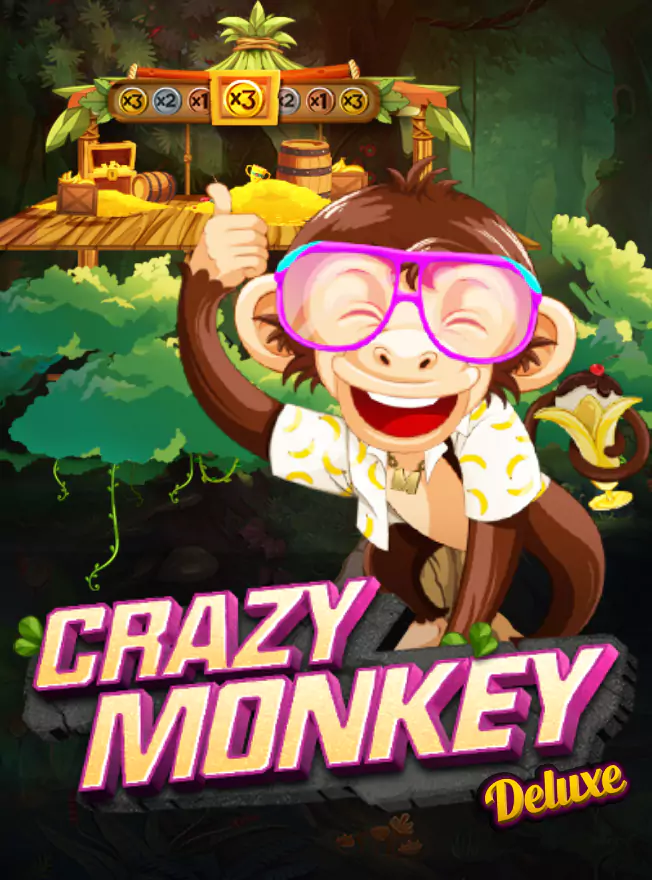 โลโก้เกม Crazy Monkey Deluxe - บ้าลิงดีลักซ์