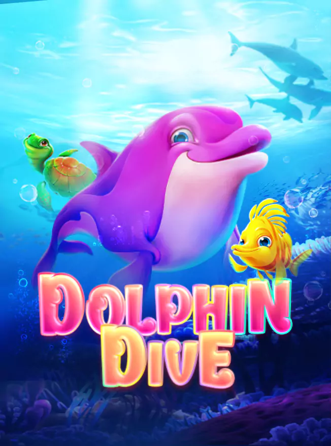 โลโก้เกม Dolphin dive - ดำน้ำปลาโลมา