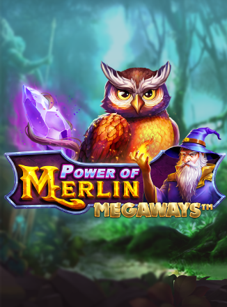 โลโก้เกม Power of Merlin Megaways™