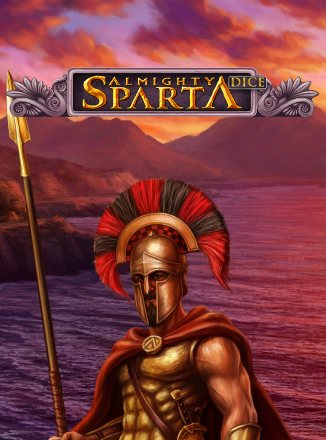 โลโก้เกม Almighty Sparta Dice - ผู้ทรงอำนาจสปาร์ตากล่าวว่า