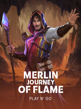 โลโก้เกม Merlin: Journey of Flame - เมอร์ลิน: การเดินทางของเปลวไฟ
