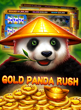 โลโก้เกม Gold Panda Rush - โกลด์แพนด้ารัช