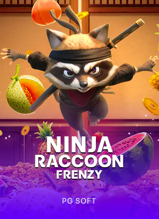 โลโก้เกม Ninja Raccoon Frenzy - นินจาแรคคูนบ้าคลั่ง
