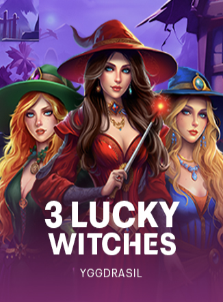 โลโก้เกม 3 Lucky Witches - 3 แม่มดผู้โชคดี