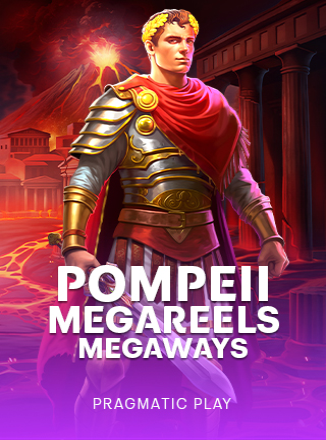 โลโก้เกม Pompeii Megareels Megaways - ปอมเปอี เมการีลส์ เมกาเวย์