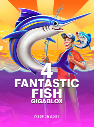 โลโก้เกม 4 Fantastic Fish Gigablox - 4 Gigablox ปลามหัศจรรย์